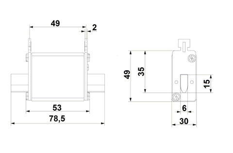 Portfuzibil 00.400V/125A