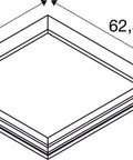 PANEL 625, structura cadru de montaj