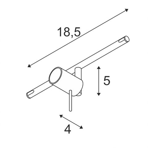 SYROS,Cablu susp. QR-C51,negru.ptr. TENSEO