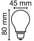 RL-D40 3,4W 827 470lm 230V E14 Filament transparent