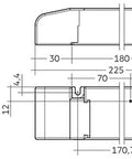 LED driver LC 60W 24V SC SNC cu dispozitiv detensionare
