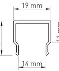 PMMA capac  LB patrat / Opal 2m