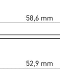 Capac PMMA SL, plat, opal 76% transmisie