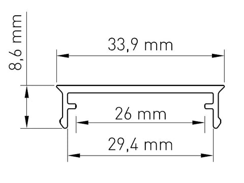 PMMA capac  CL plat / Transp.