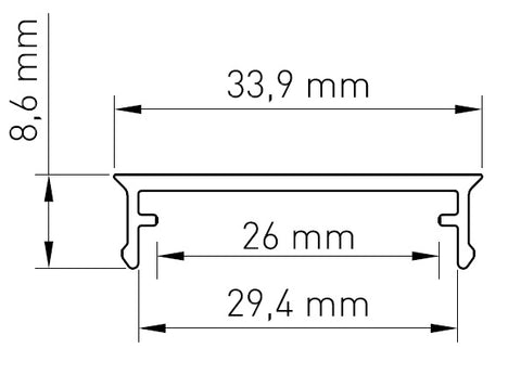PMMA capac  CL plat / Opal