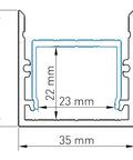Aluminium insert CL
