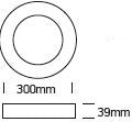 SOLID STRIP LED, 15W, 1095lm, 4000K, IP20, gri