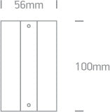 Capac pt. conexiune linie, alb