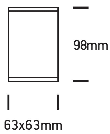 Cube-CL1, GU10 QPAR 16, 35W, IP54, clar, gri