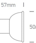 Bec LED 6W GU10 PAR16 500lm 3000K CRI85 230V 60°
