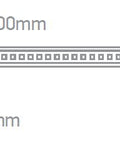 Shelf Strip LED 5W, 3000K, 375lm, 24V, 90°, IP20, SKIII