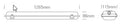 DEWY IP65 ptr.2xT8 LED Tube 100-240V 1265mm IP65 PC/PC gri