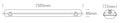 DEWY IP65 ptr.1xT8 LED Tube 100-240V 1565mm IP65 PC/PC gri