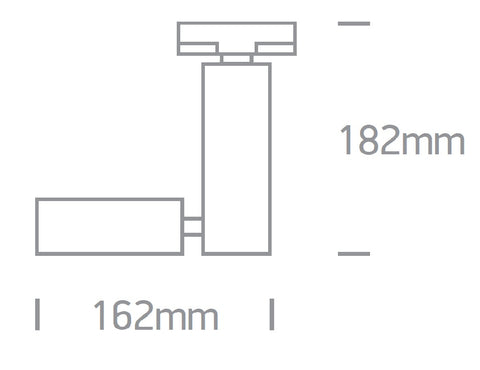 Pierce-II-R/A2 50W GU10 AR111, 100-240V, IP20, alb