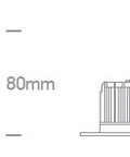 Aline-S LED, 7W, 3000K, 500lm, IP54, alb