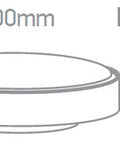Berry LED 24W, 3000K, 1440lm, 230V, IP65, plastic,anthracite