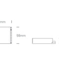 89100VN LED DRIVER 24V, 100W 100-240V IP20 Constant voltage