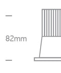 Tina LED, 12W, 700mA, 1100lm, 3000K, 38°, IP65 , alb