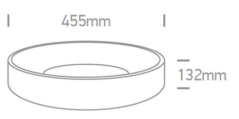 Lomo-CL SMD LED 32W, 3000K, 1920lm, 230V 120° IP20 alb
