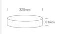 Daria II LED 21W, 3000K, 1300lm, IP65, alb