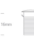 Bao LED Spot 1W 70lm 3000K IP44 dimm alb