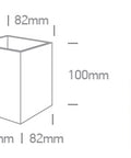 Snoke wall light 30W G9 100-240V IP20 negru