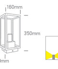Still E floor lamp 40W E27 100-240V IP43 negru