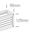 Bono-WL-II-S wall lamp 15W E27 IP54antracit