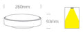 Berry I 12W E27 100-240V IP65 IK08 plastic antracit
