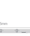 Dewy 2 LED 40W 4000K 3200lm 230V IP65 L=1515mm PC/PC gri