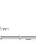 Dewy 2 LED 70W 4000K 5600lm 230V IP65 L=1515mm PC/PC gri