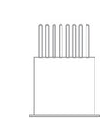 Alpha 1 LED 6,5W 3000K 550lm 36° IP20 350mA dimabil
