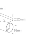 Acrux 2x10W GU10 MR16 110-240V IP20 alb