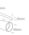 Acrux 2x10W GU10 MR16 110-240V IP20 negru