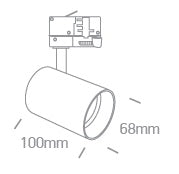 Cano-K 10W 110-230V GU10 MR16 IP20 alb
