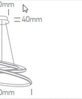 Terry-M LED, 45W, 2700lm, 3000K, 230V, IP20, alb