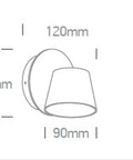 Sia LED ,6W, 500lm, 3000K, 230V, IP20, alb