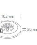 Motion sensor, 300W LED, 230V, IP20, 360°, max. 6m, alb