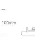 Zeo-M LED, 8W, 550lm, 3000K, 230V, IP65, IK08, 120°, alb