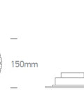 Pao LED Spot 50W 100-240V MR16 GU10 IP20 trimless, alb