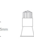 Sunny-M LED, 5W, 300lm, 3000K, 230V, IP20, 24°, alb