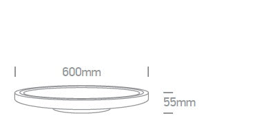 Ingo 2 LED, 60W, 5300lm, 4000K, 230V, IP20, alb