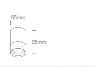 Rolo 1-CL LED, 35W, MR16, GU10, 100-240V, IP54,ruginiu