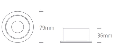 Krogo-R 10W MR16 GU10 IP20 negru