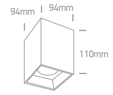 Sienna-I-M 20W, 1600lm, 3000K, 230V, IP20, 45°, alb