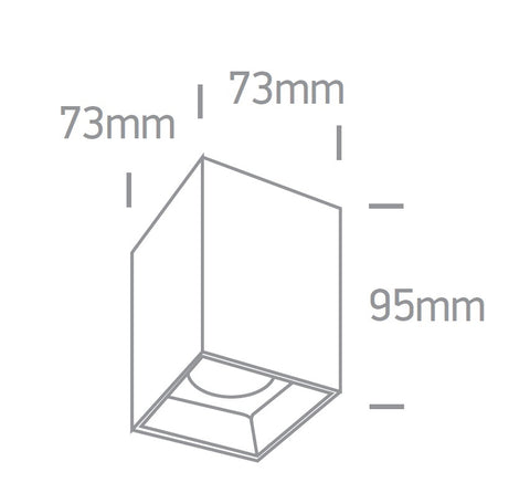 Sienna-I-S 12W, 960lm, 3000K, 230V, IP20, 45°, alb