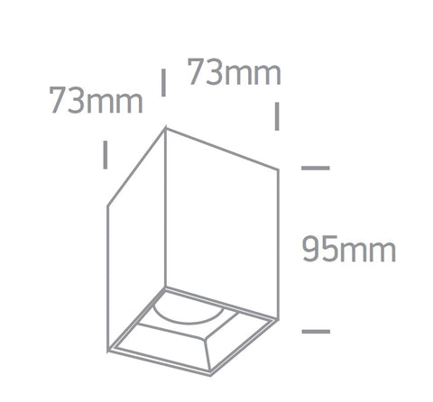 Sienna-I-S 12W, 960lm, 3000K, 230V, IP20, 45°, negru
