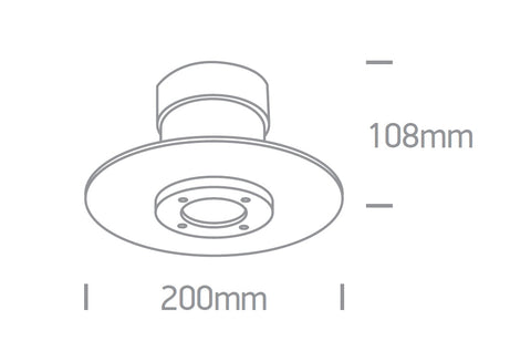 Parov-CL-IV-CO 25W, 100-240V, G9, IP20, negru