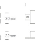 Kit emergenta 3H pt MR16-LED-Modul 3W 3 230V IP20