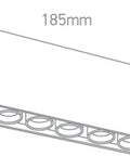 Cerda 15W 1200lm 3000K 25° Ra85 230V IP20 argintiu